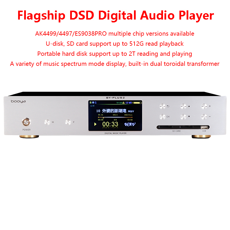 Audio Music By - Reproductor de Audio Digital Dual ES9038PRO
