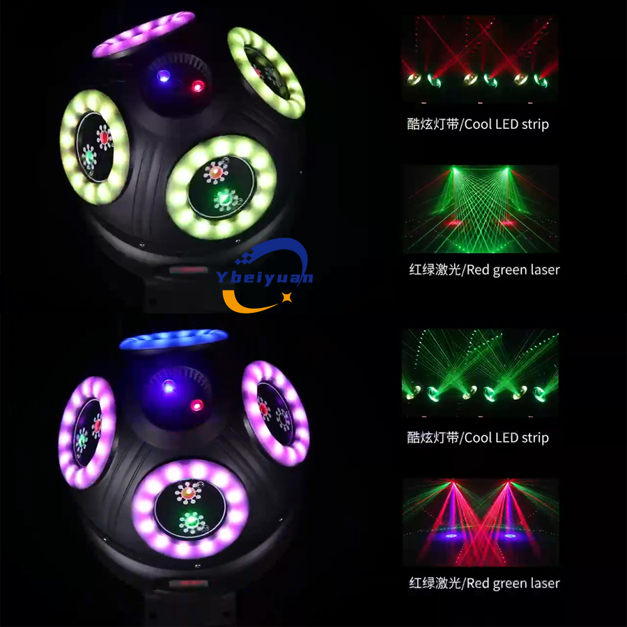 Audio Music By - Luz Láser de 60W con Efecto