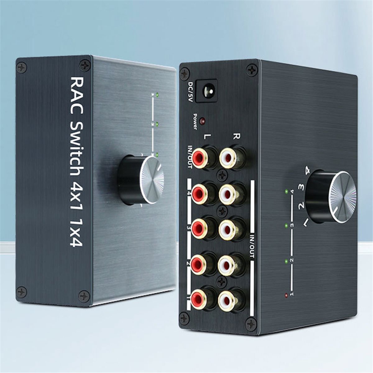 Audio Music Converter - Conmutador de Audio Estéreo Bidireccional DTC5