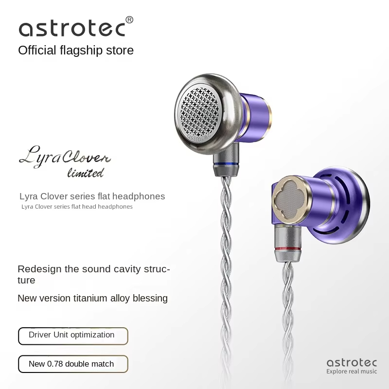 Audio Music Game - Auriculares Astrotec Lyra Clover/Limited Flagship, Auriculares