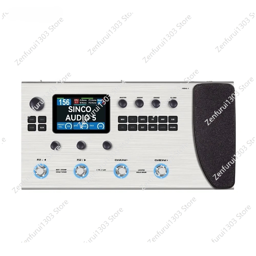 Looper Pedal Guitar - Pedal efector de bajo multifunción M-VAVE