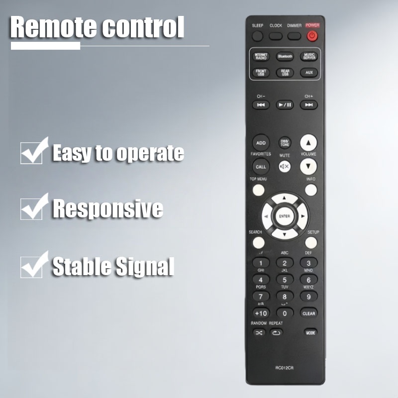Audio Music Network - Nuevo Control Remoto de Repuesto para