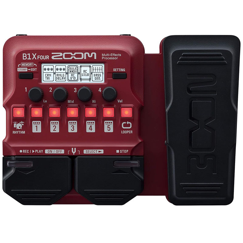 Looper Pedal Guitar - Procesador de Multiefectos para Bajo ZOOM