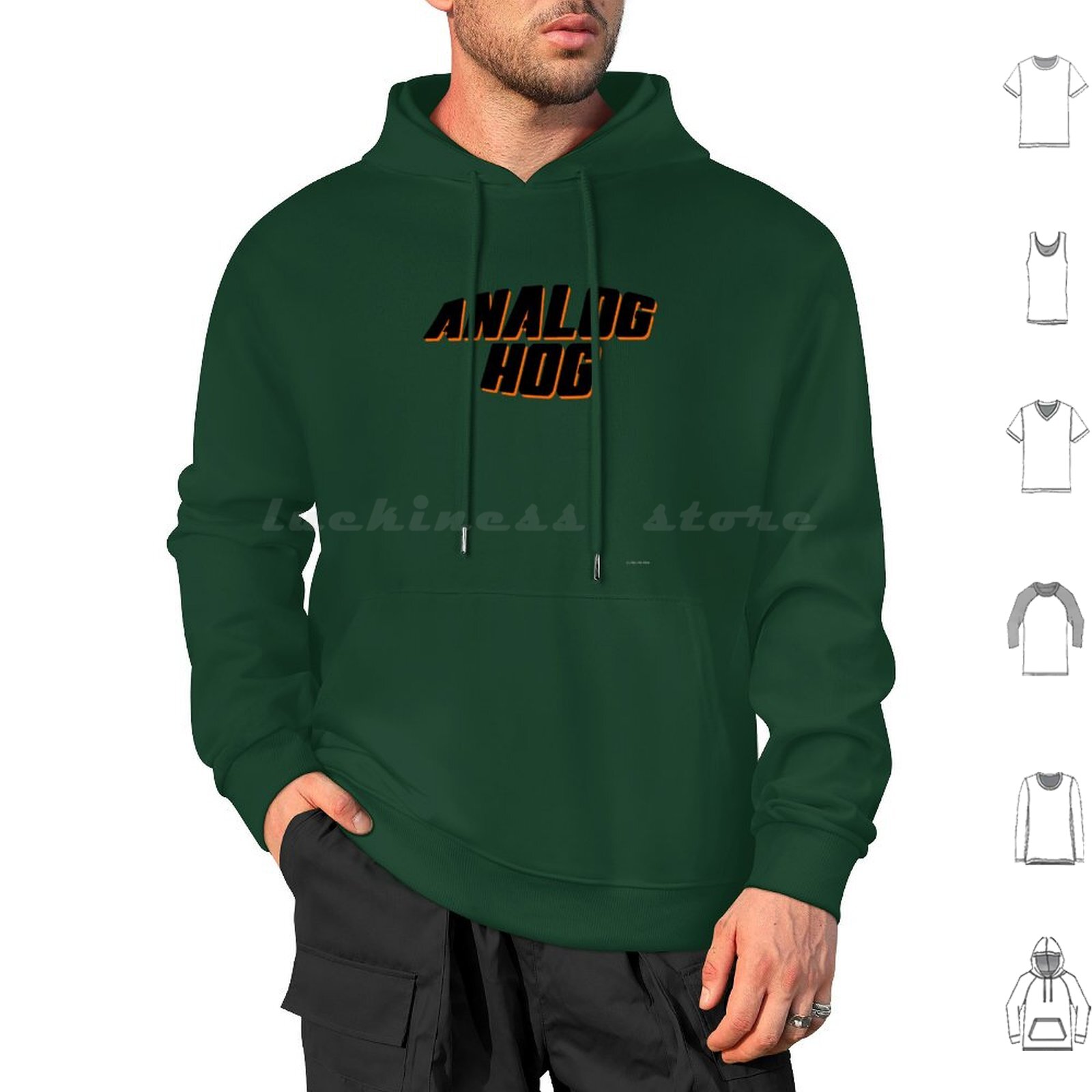 Audio Music By - Sudaderas con capucha analógicas Hog By