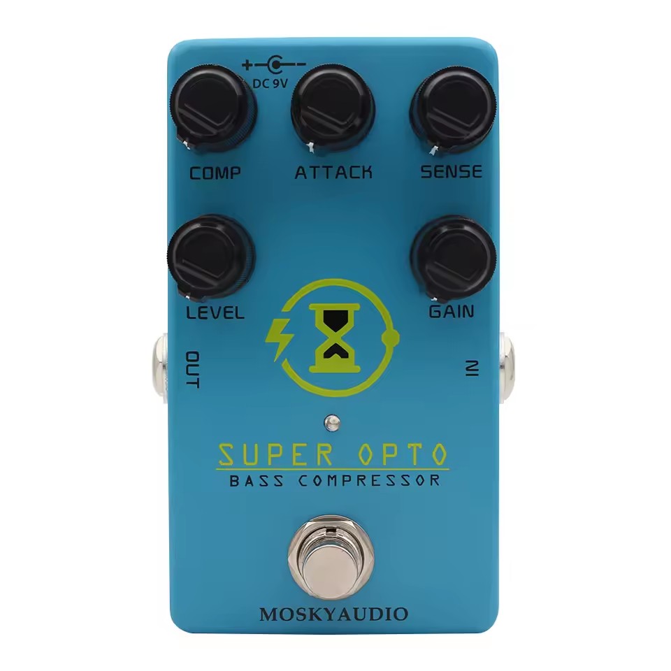 Looper Pedal Guitar - Mosky Super OPTO Bass Compresor óptico