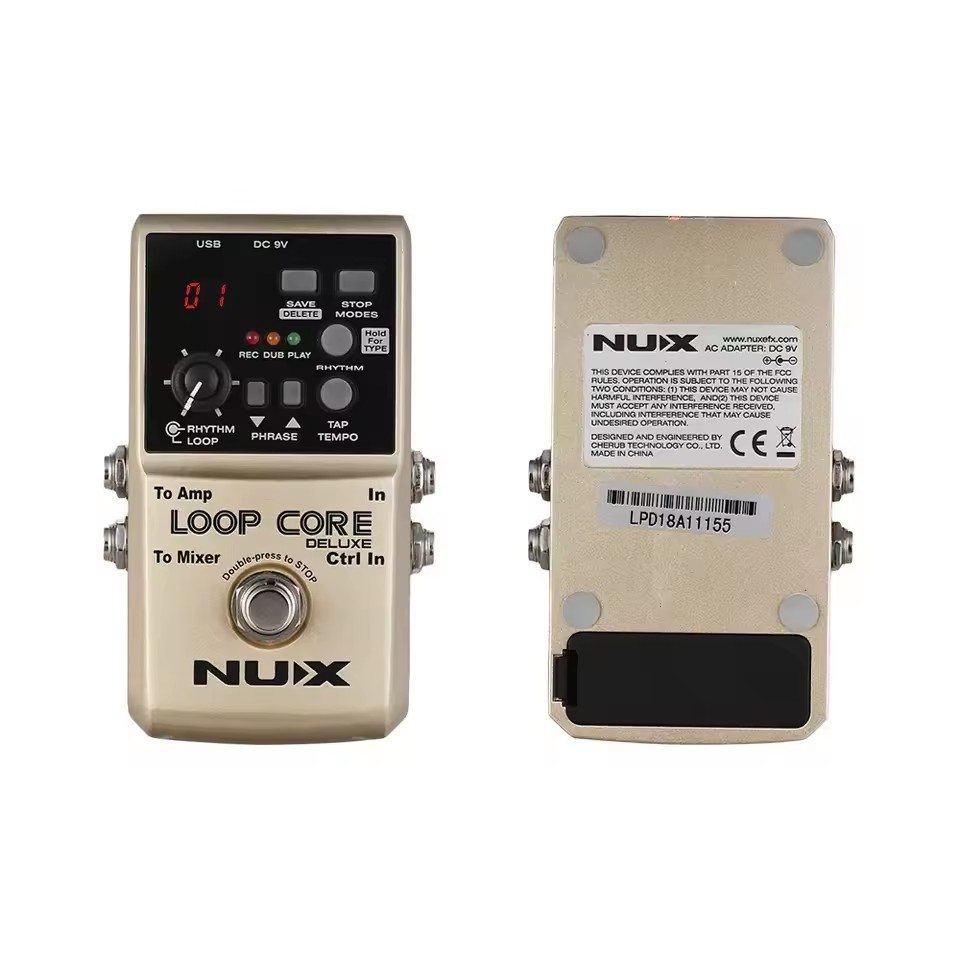 Looper Pedal Guitar - Pedal de efecto de guitarra Nux