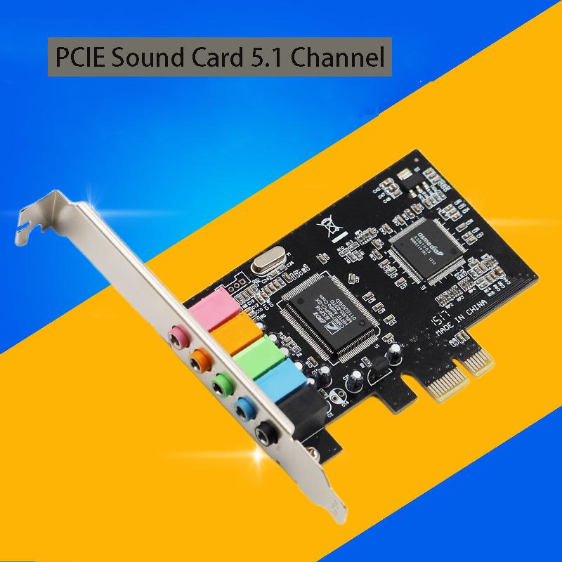 Audio Music Game - Tarjeta de sonido PCI-E1X 4,1 5,1