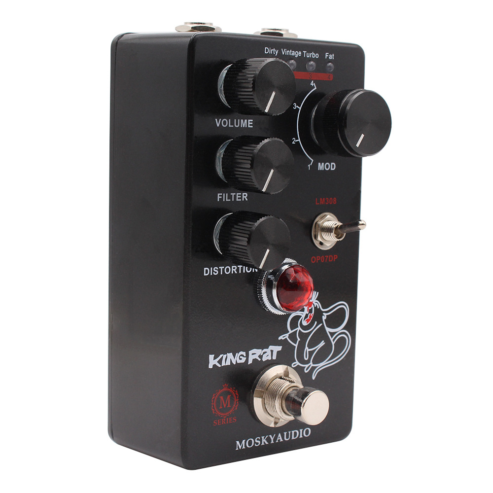 Looper Pedal Guitar - MOSKY King Rat efectos de guitarra
