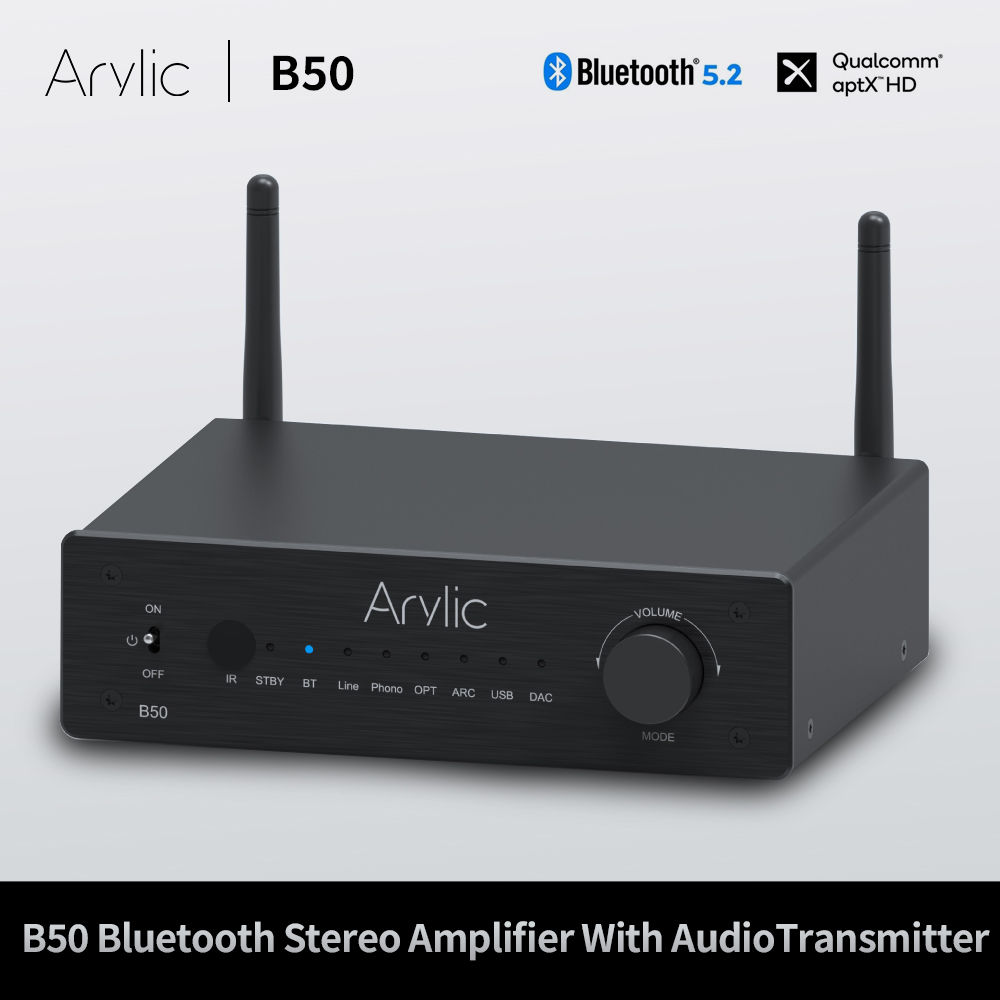 Audio Music System For Home - Transmisor de Audio amplificador estéreo Bluetooth