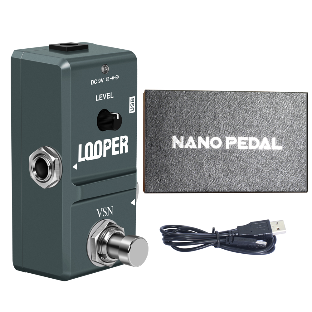 Pedal Looper de guitarra VSN,  - Looper Pedal Guitar reseña y precio