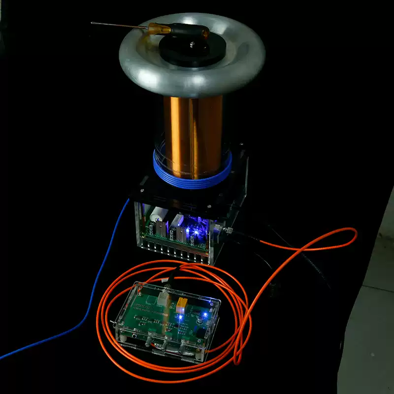 Bobina de Tesla Portátil de 22 - Audio To Music Generator reseña y precio