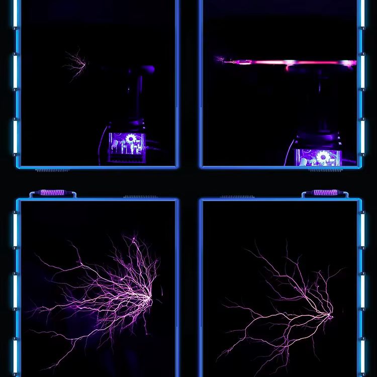 Bobina de Tesla Portátil de 22 - Audio To Music Generator reseña y precio