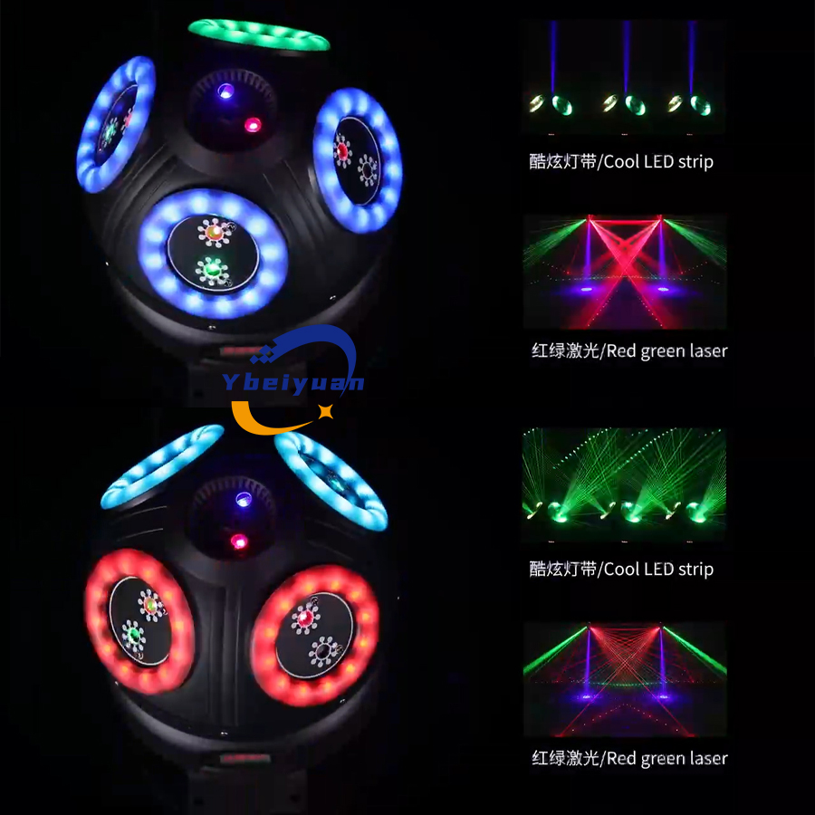 Luz Láser de 60W con Efecto pa - Audio Music By reseña y precio