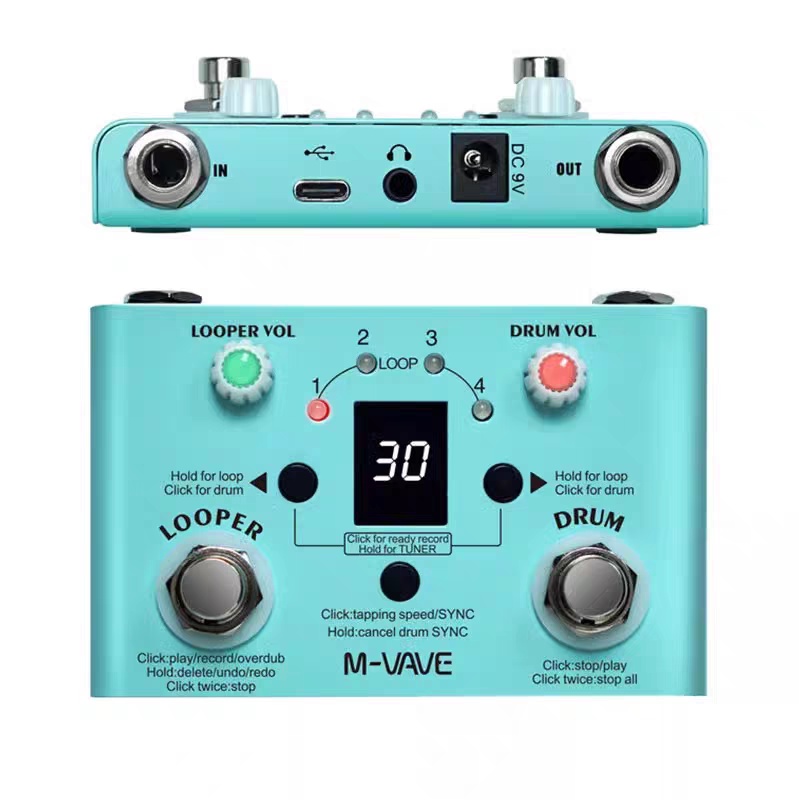 Pedal de Efectos para Guitarra - Looper Pedal Guitar reseña y precio