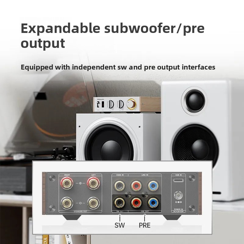 Amplificador de Audio de Alta  - Audio Music System For Home reseña y precio