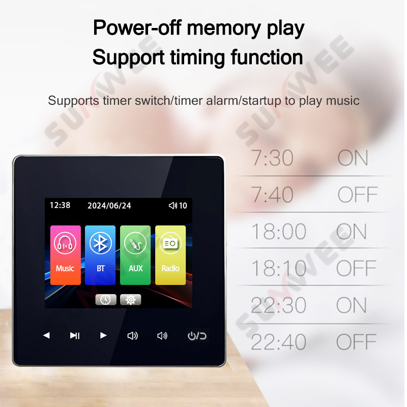 Panel de Música de Pared para  - Audio Music System For Home reseña y precio