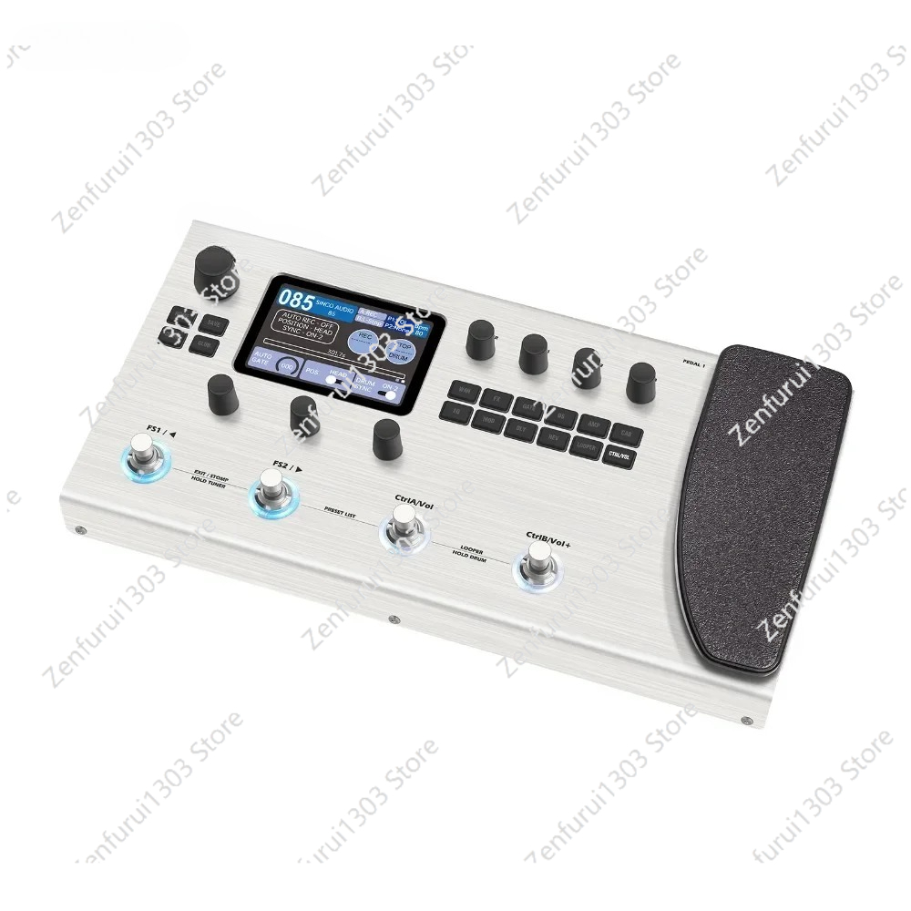 Pedal efector de bajo multifun - Looper Pedal Guitar reseña y precio