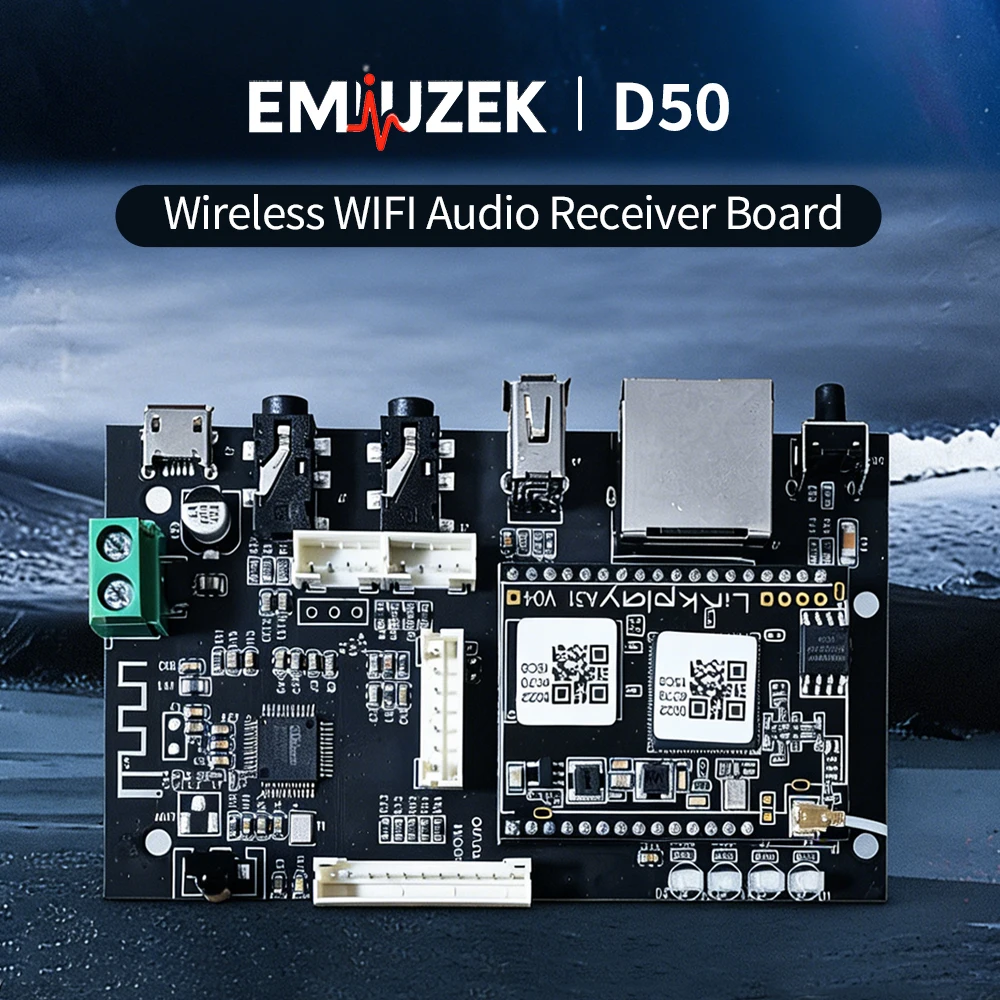 EMIUZEK D50 Placa receptora de - Audio Music By reseña y precio