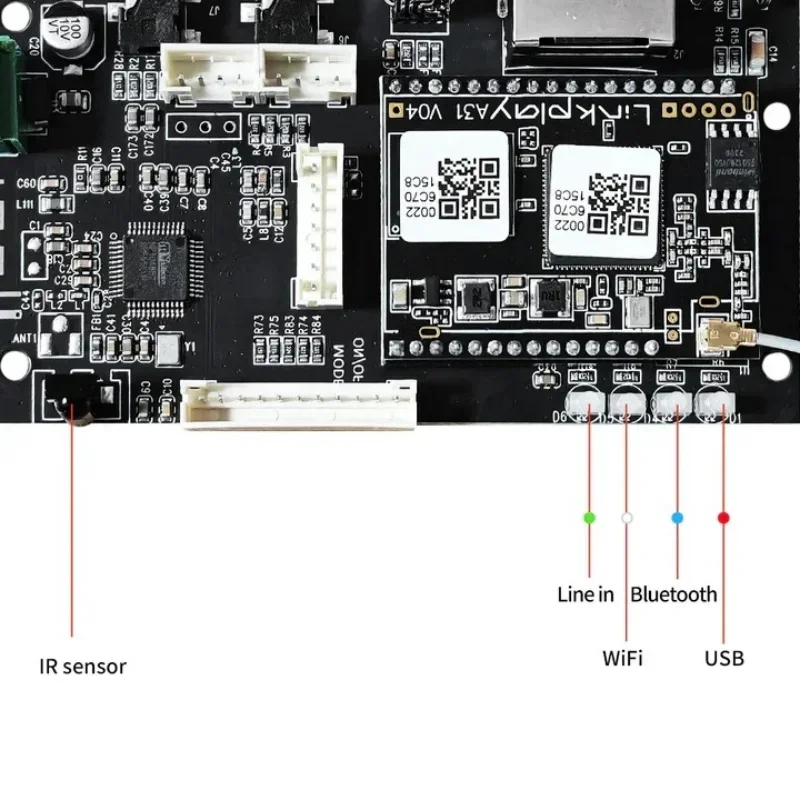 EMIUZEK D50 Placa receptora de - Audio Music By reseña y precio