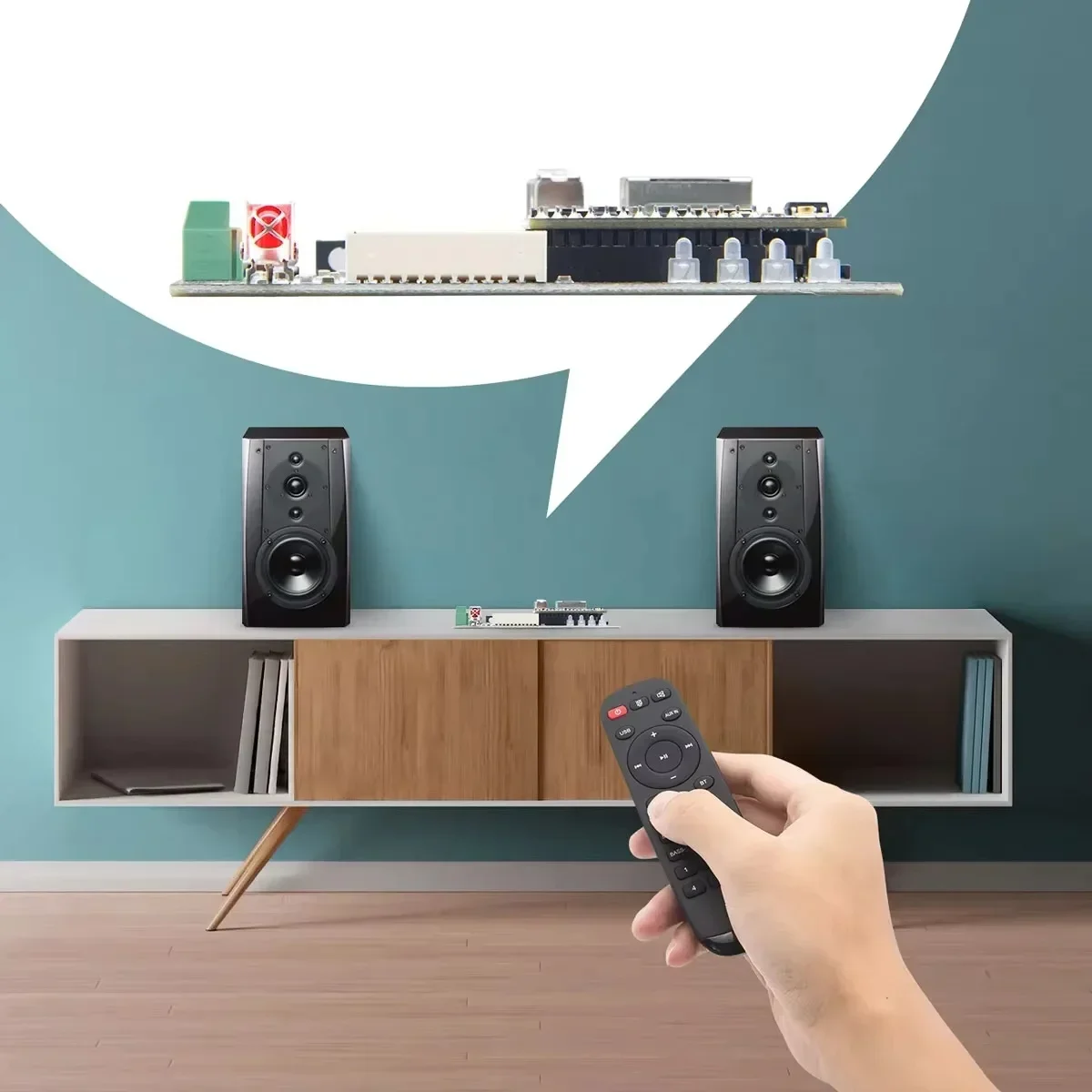 EMIUZEK D50 Placa receptora de - Audio Music By reseña y precio