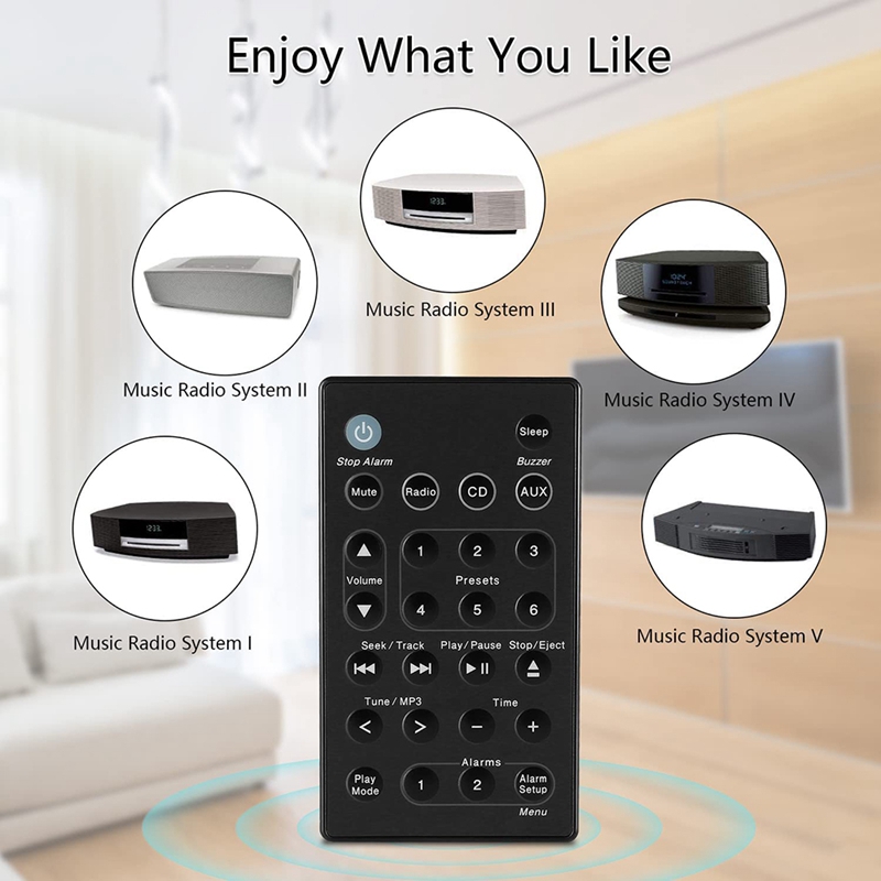 Control remoto para sistema de - Audio To Music Generator reseña y precio
