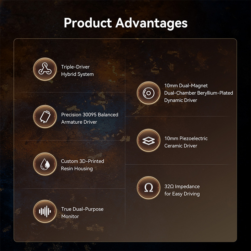    Audífonos KBEAR Kalideer A - Audio Music Technology reseña y precio
