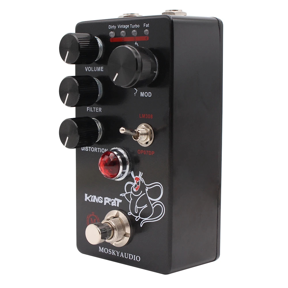 Pedal de Efectos Mosky KING RA - Looper Pedal Guitar reseña y precio
