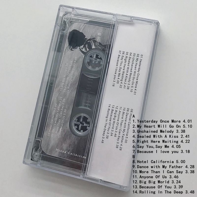 Casete de Audio Clásico con Co - Audio Music Songs reseña y precio