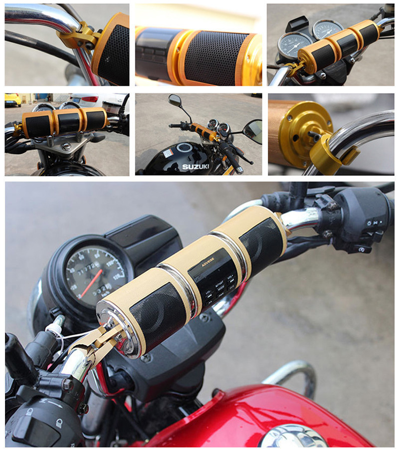 Audio para motocicleta, Radio  - Audio Music Free Mp3 reseña y precio