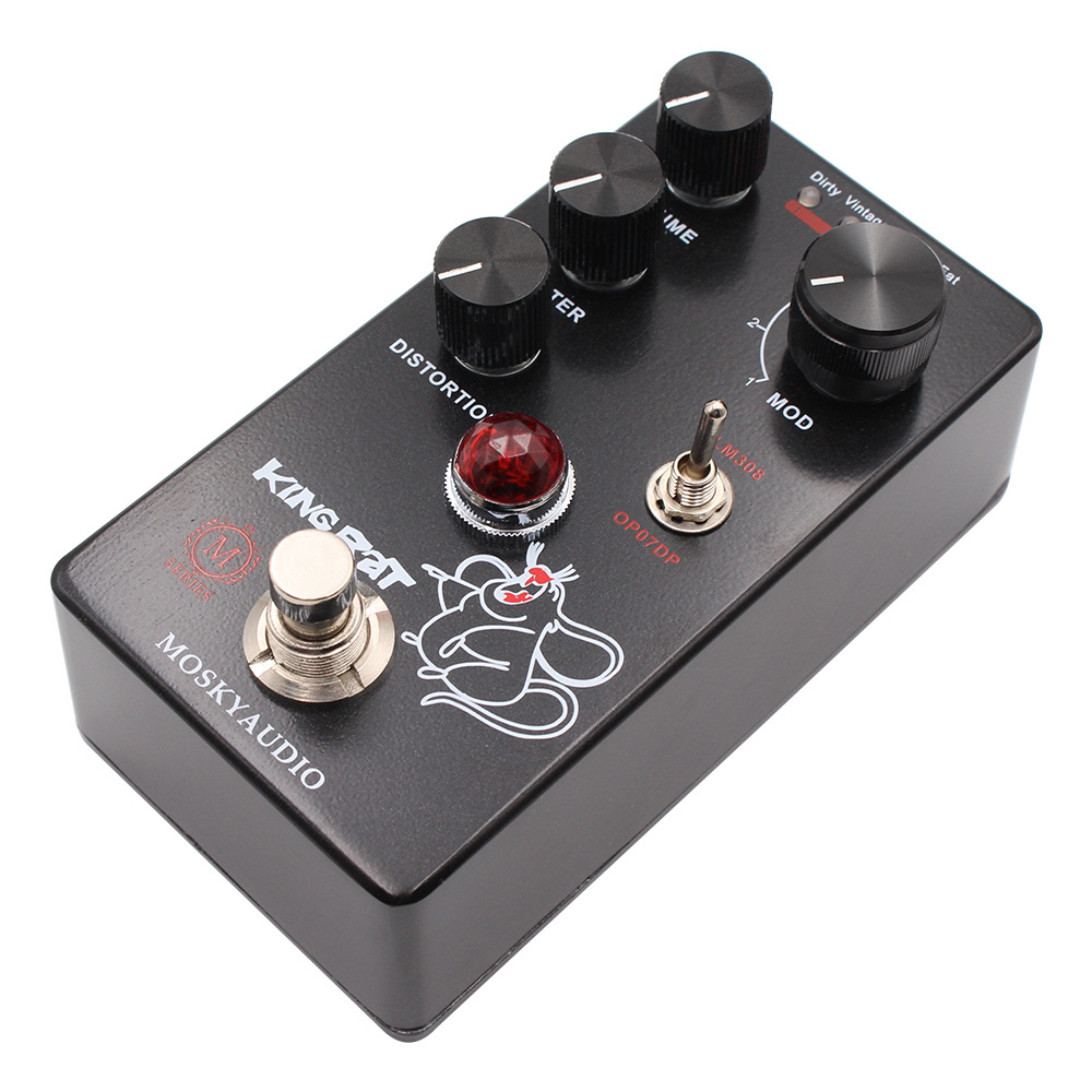 MOSKY King Rat efectos de guit - Looper Pedal Guitar reseña y precio