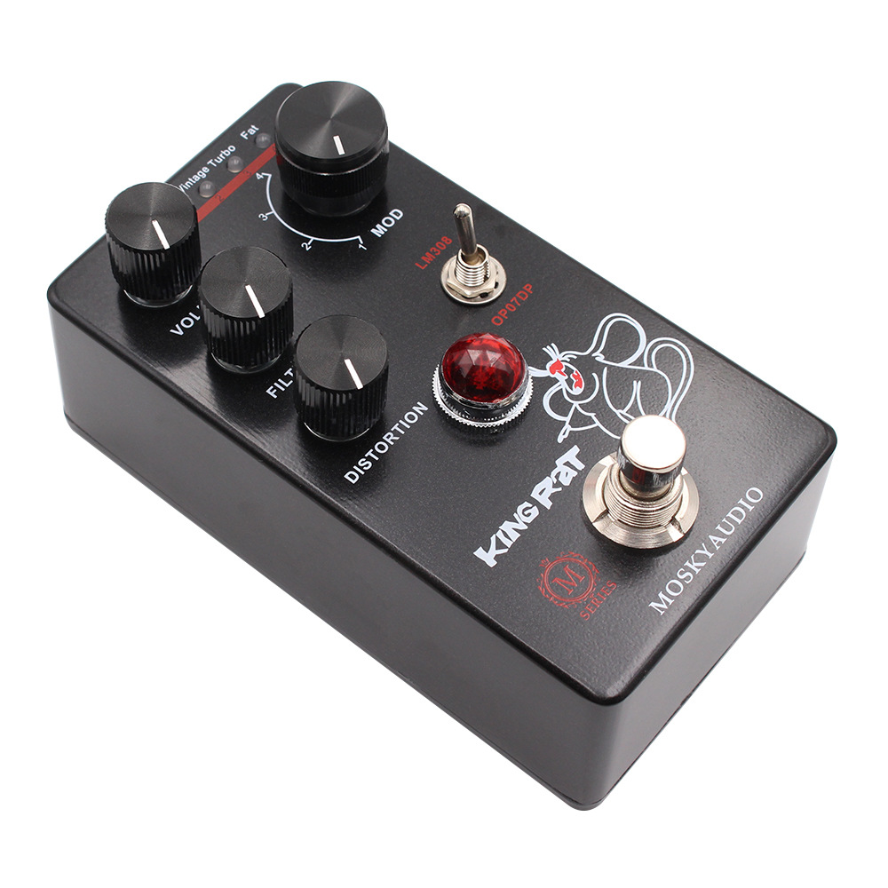 MOSKY King Rat efectos de guit - Looper Pedal Guitar reseña y precio