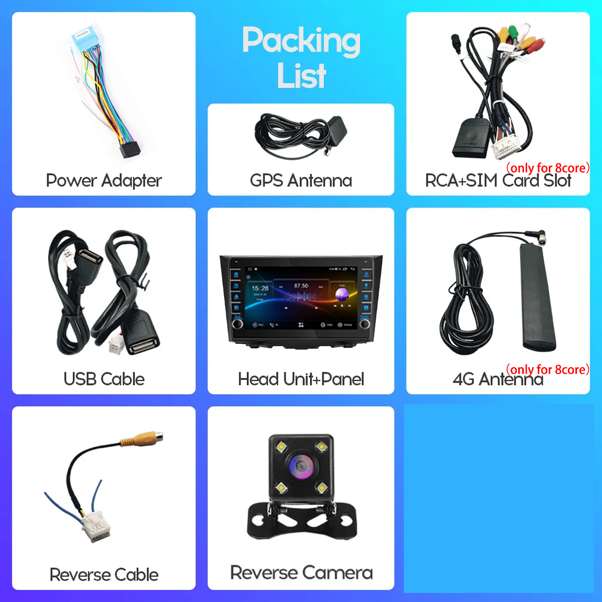 Radio para Auto con 8GB de RAM - Audio Music Network reseña y precio