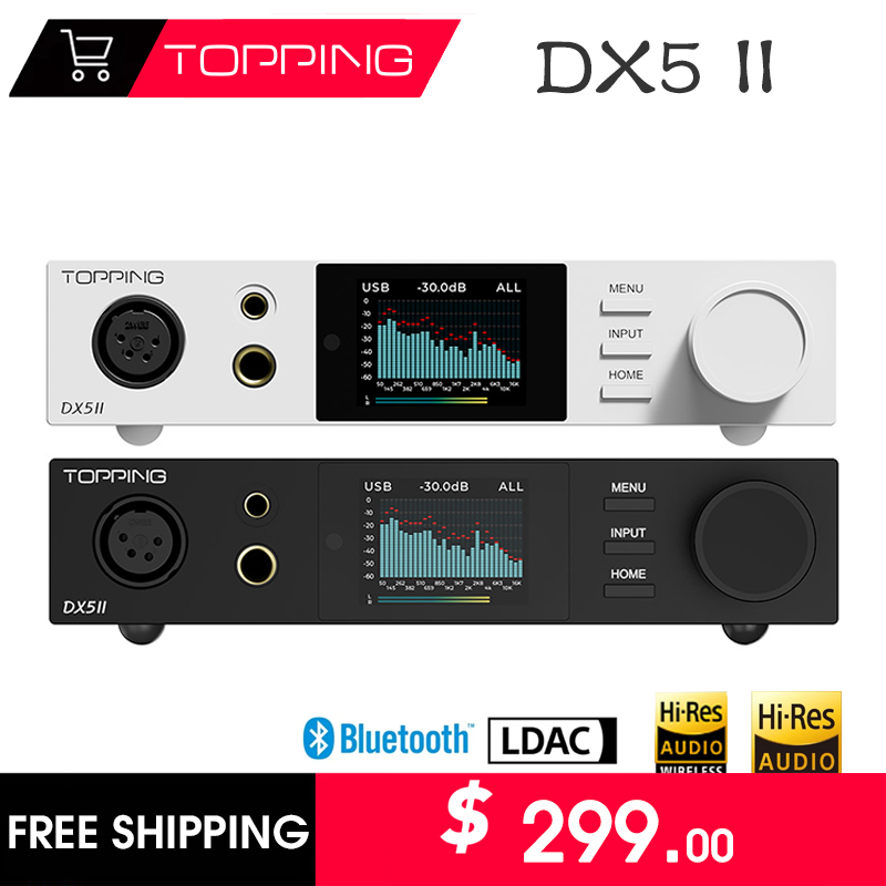 Topping DX5II DX5 II Decodific - Audio To Music Generator reseña y precio
